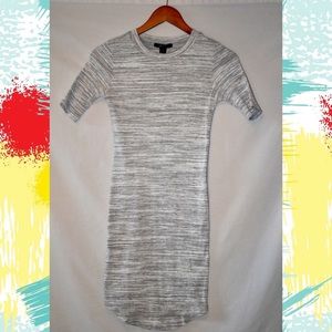 Grey body con dress